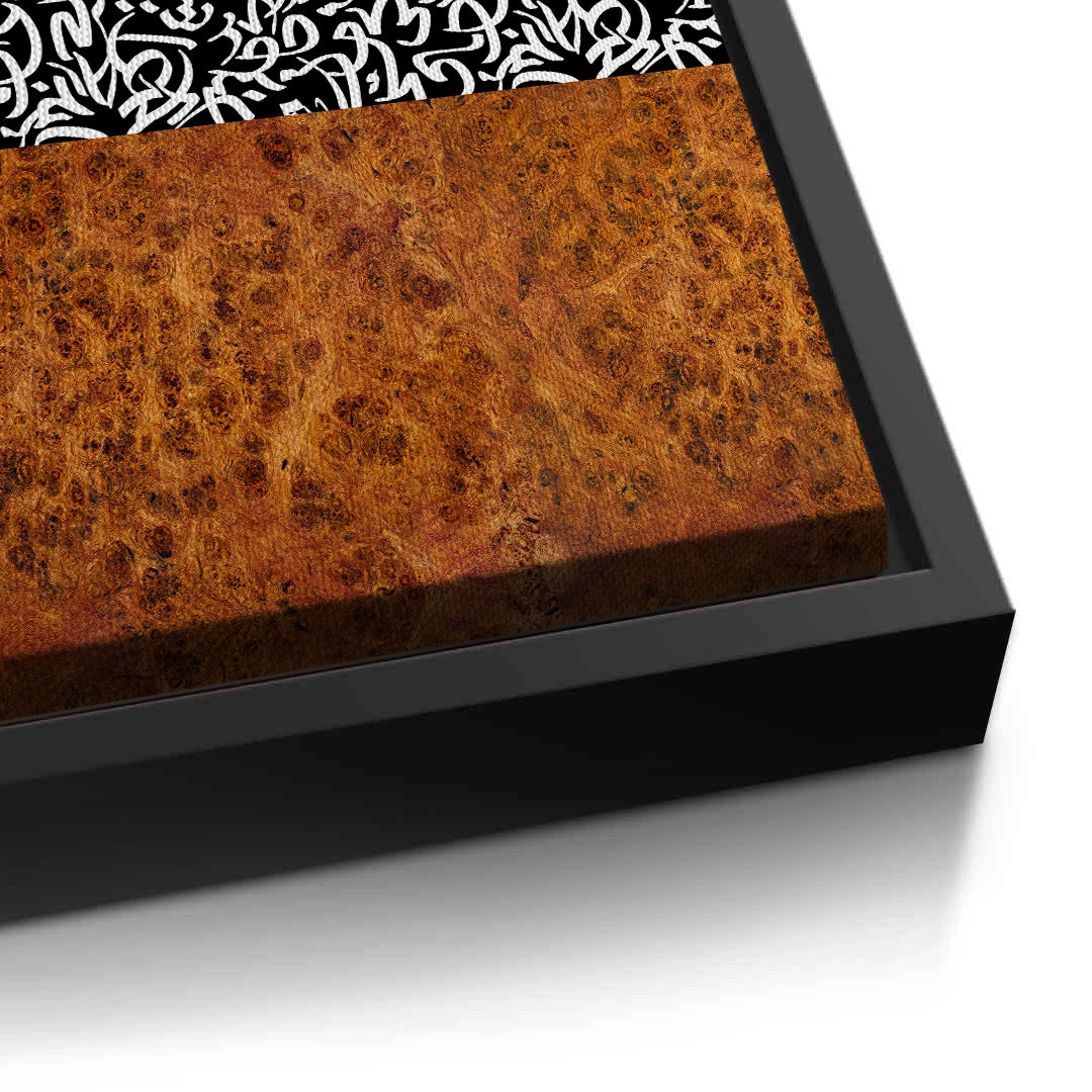 2Calligraphy Pattern - Canvas