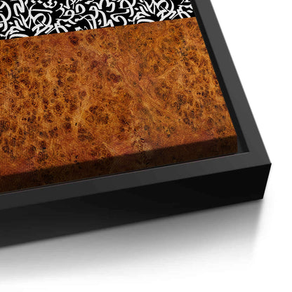 Calligraphy Pattern - Canvas