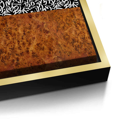 Calligraphy Pattern - Canvas