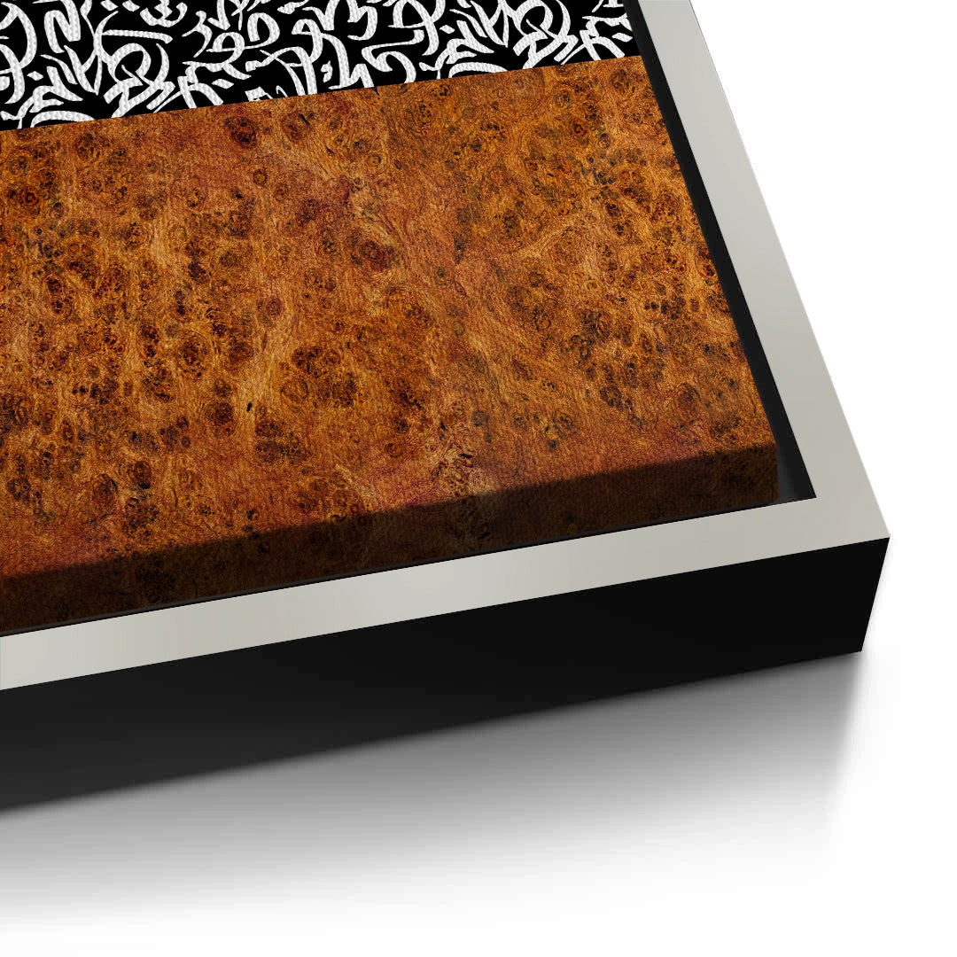 2Calligraphy Pattern - Canvas