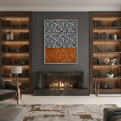 Calligraphy Pattern - Canvas