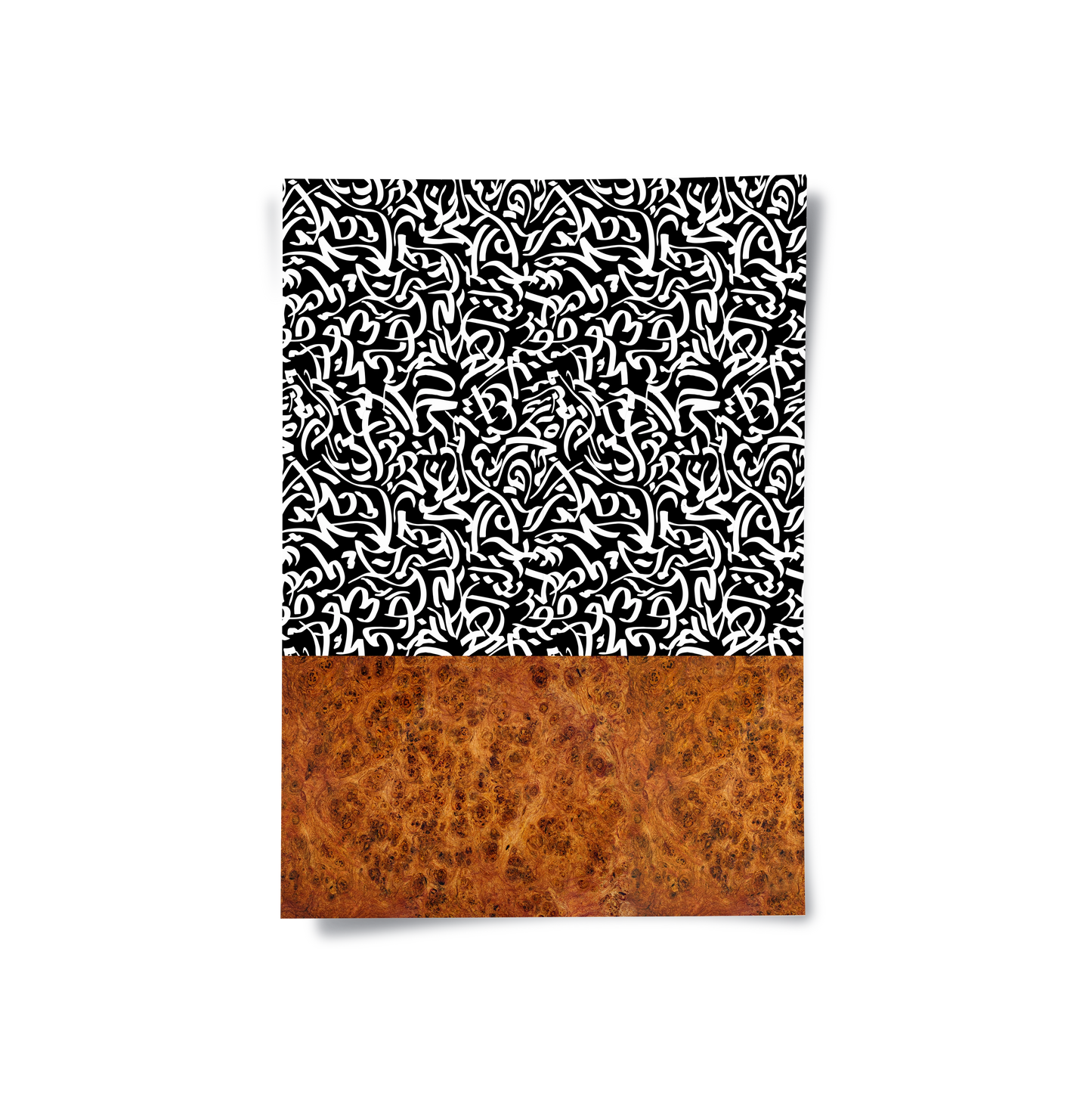 2Calligraphy Pattern - Poster