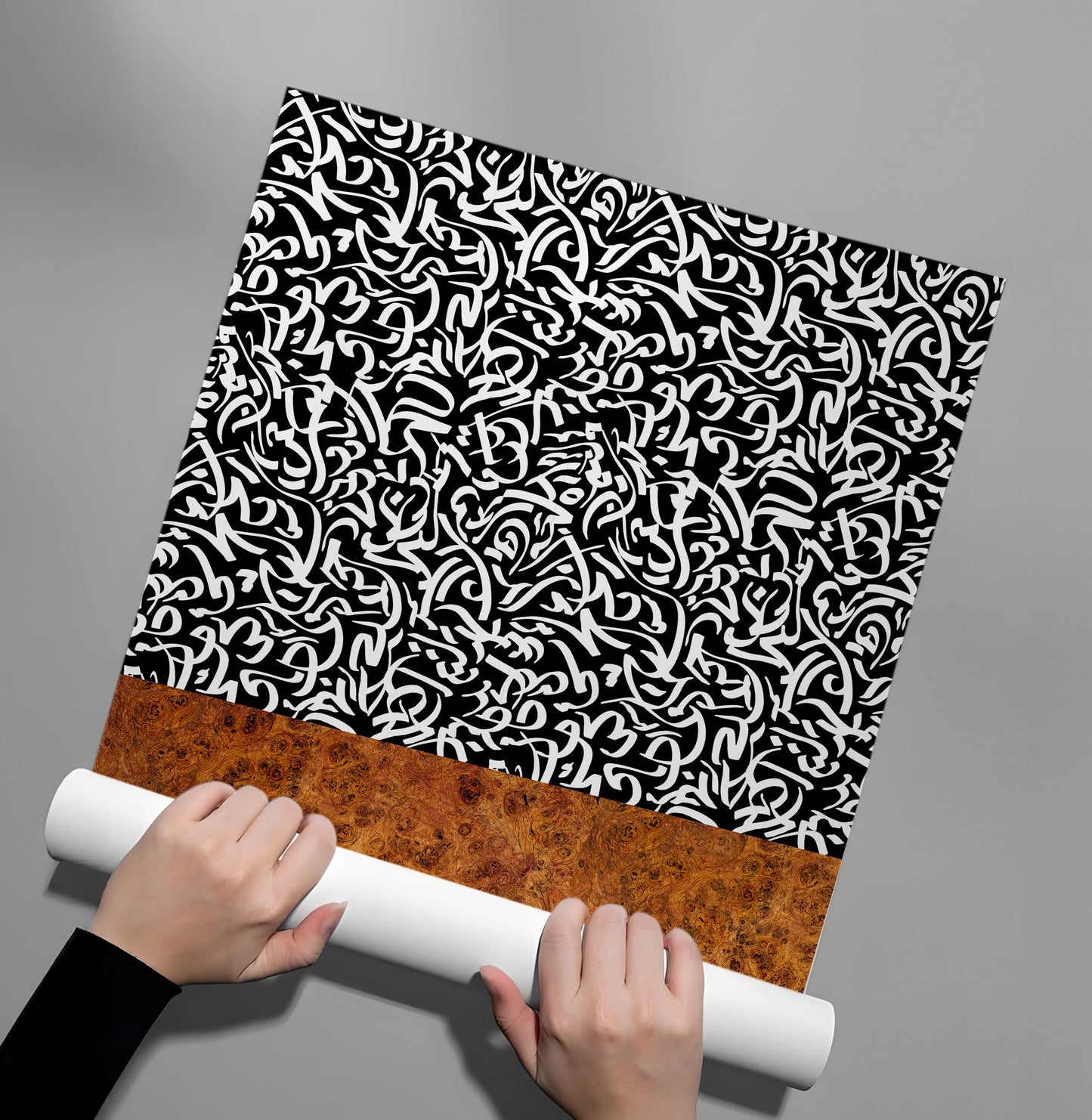 2Calligraphy Pattern - Poster