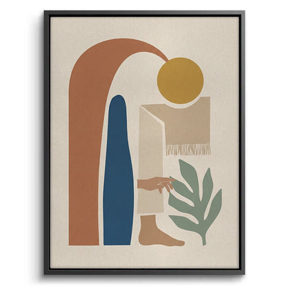 Calm Botanical Abstract - Canvas