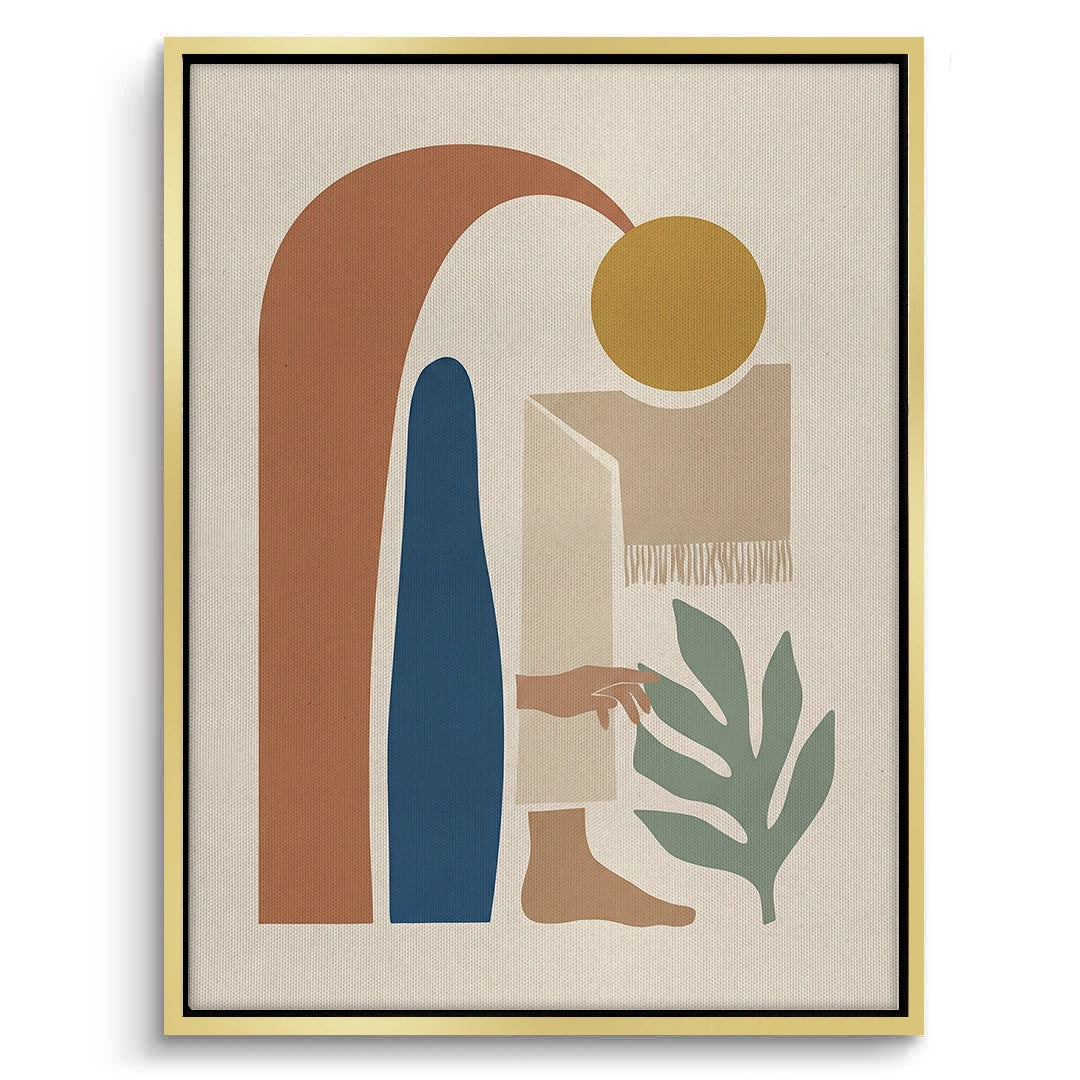 2Calm Botanical Abstract - Canvas