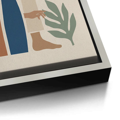 Calm Botanical Abstract - Canvas