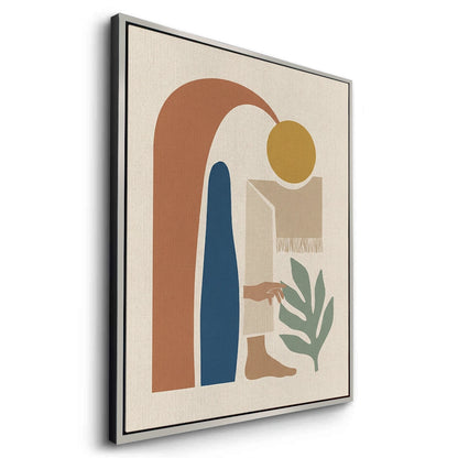 Calm Botanical Abstract - Canvas