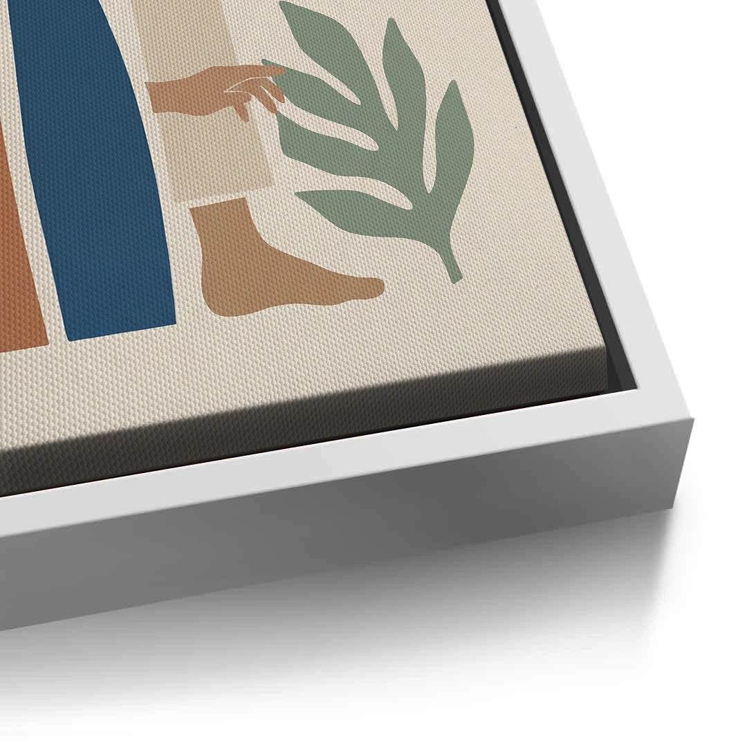 2Calm Botanical Abstract - Canvas