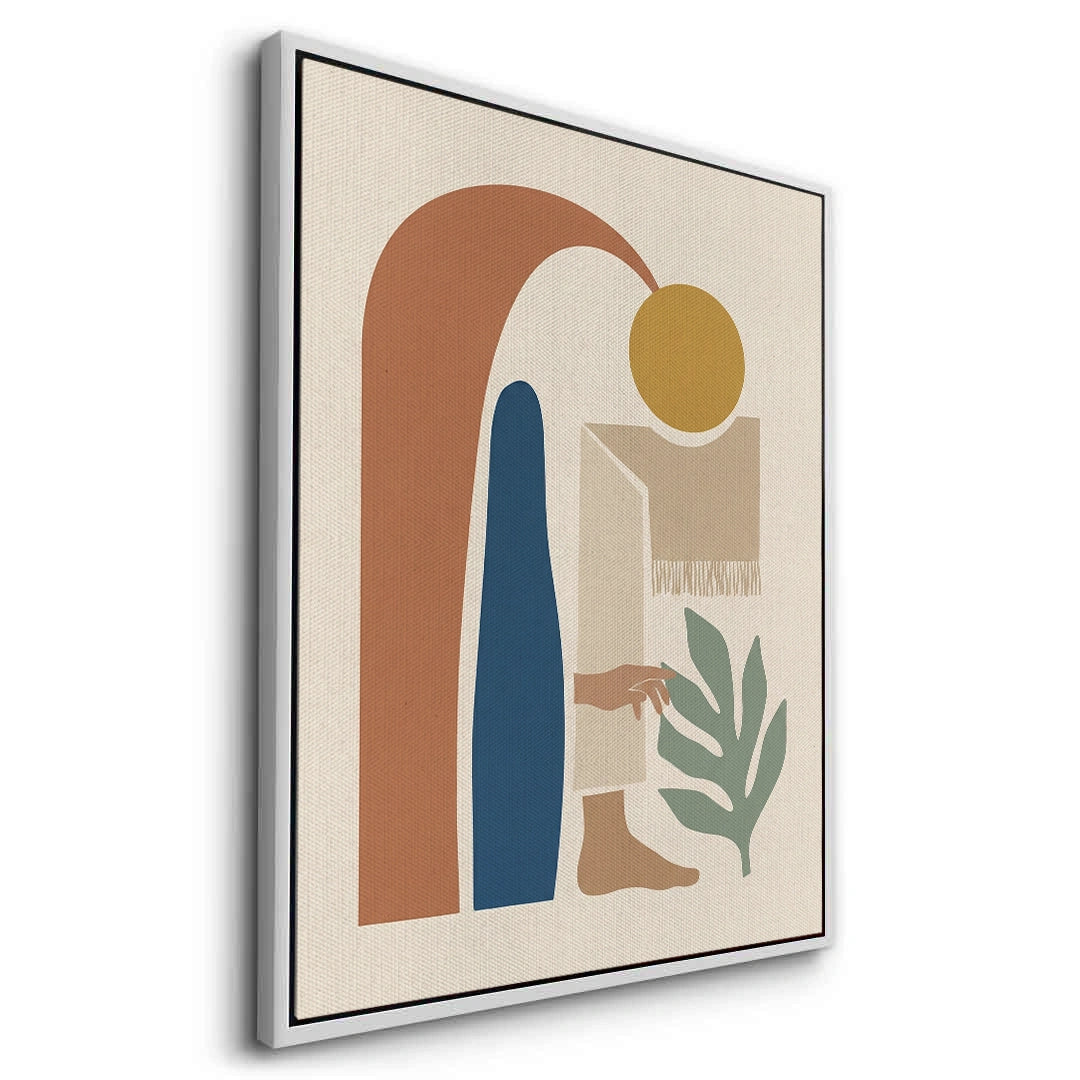 2Calm Botanical Abstract - Canvas