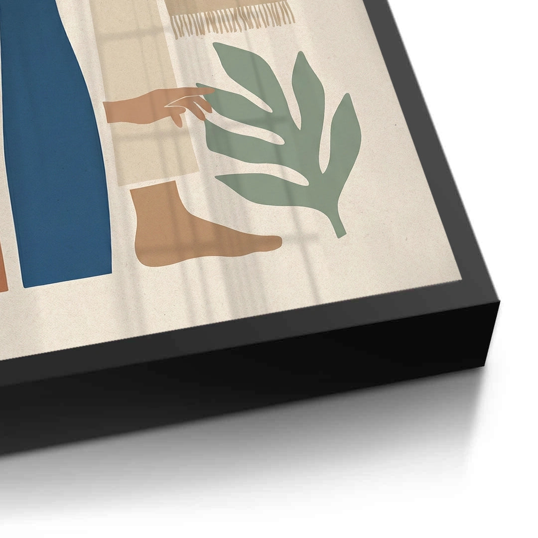 2Calm Botanical Abstract - Fine Art