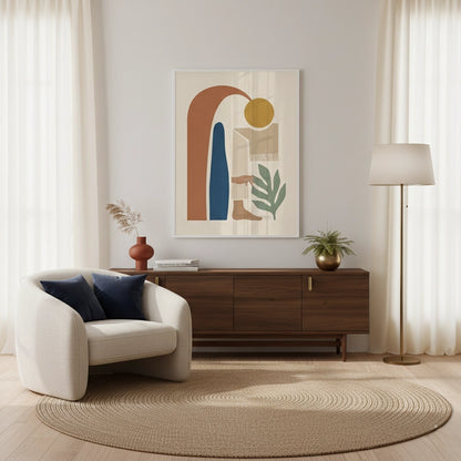 Calm Botanical Abstract - Fine Art