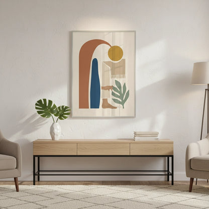 Calm Botanical Abstract - Fine Art