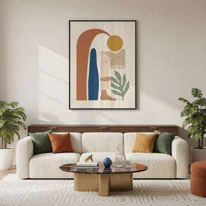 Calm Botanical Abstract - Fine Art