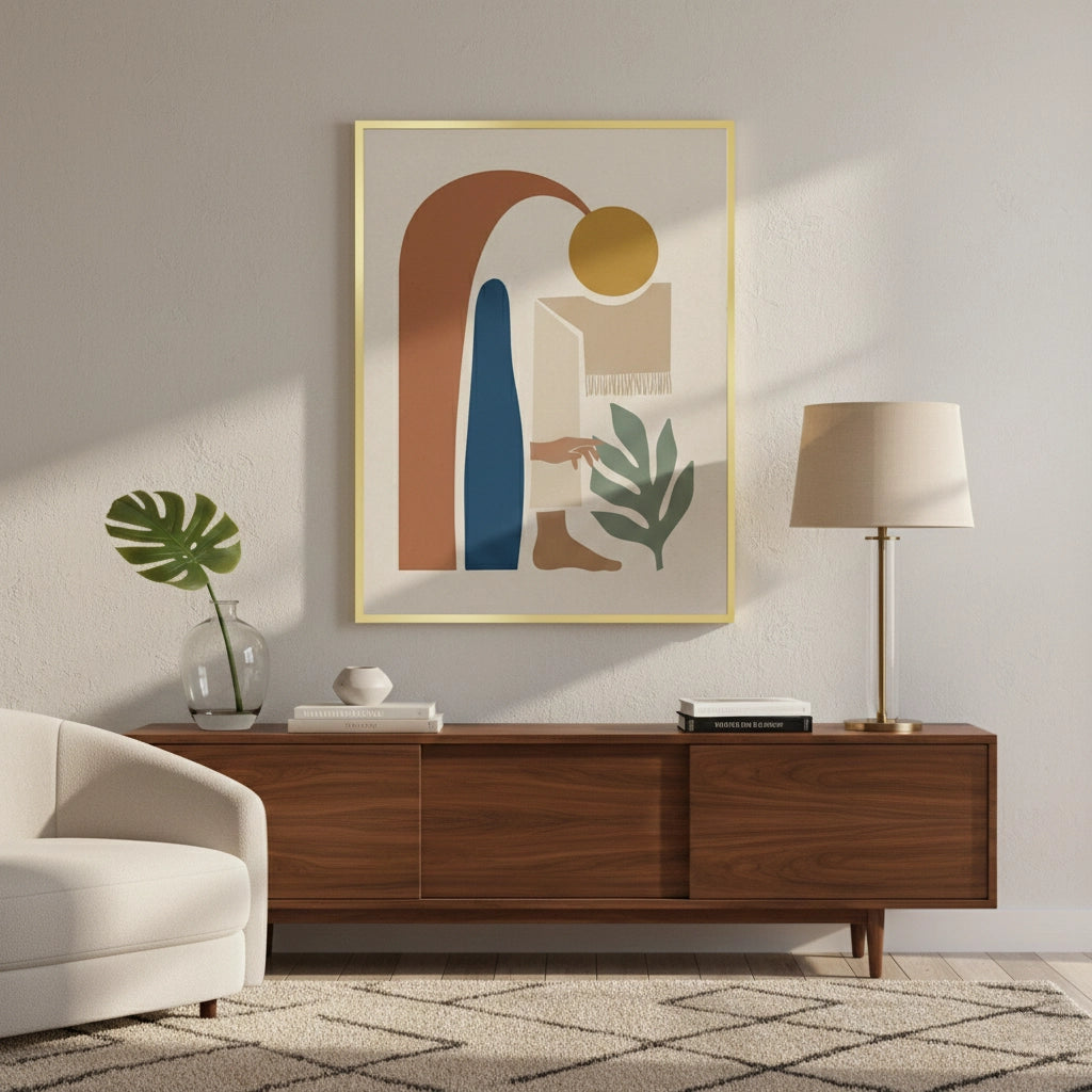 2Calm Botanical Abstract - Fine Art