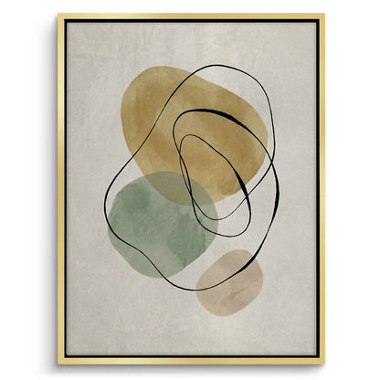 Calming Neutral Abstract - Canvas