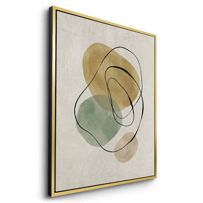 Calming Neutral Abstract - Canvas