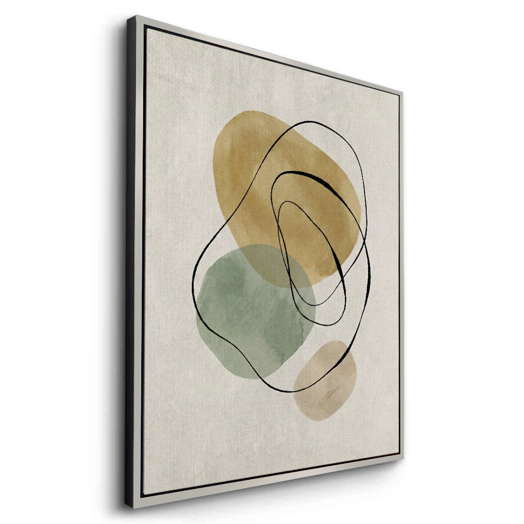 2Calming Neutral Abstract - Canvas