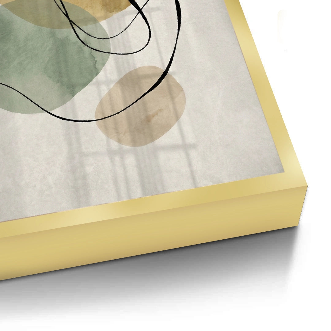 2Calming Neutral Abstract - Fine Art