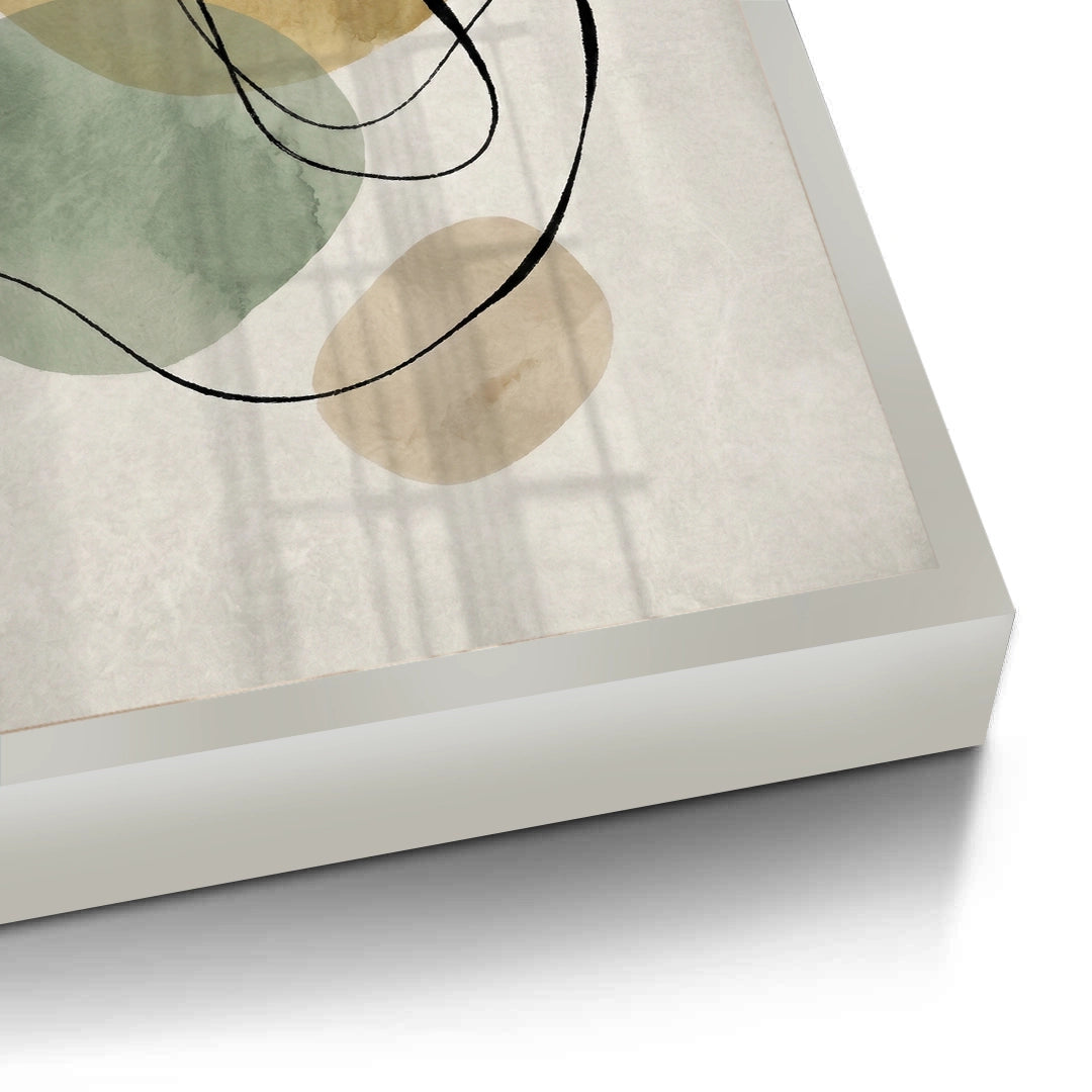 2Calming Neutral Abstract - Fine Art