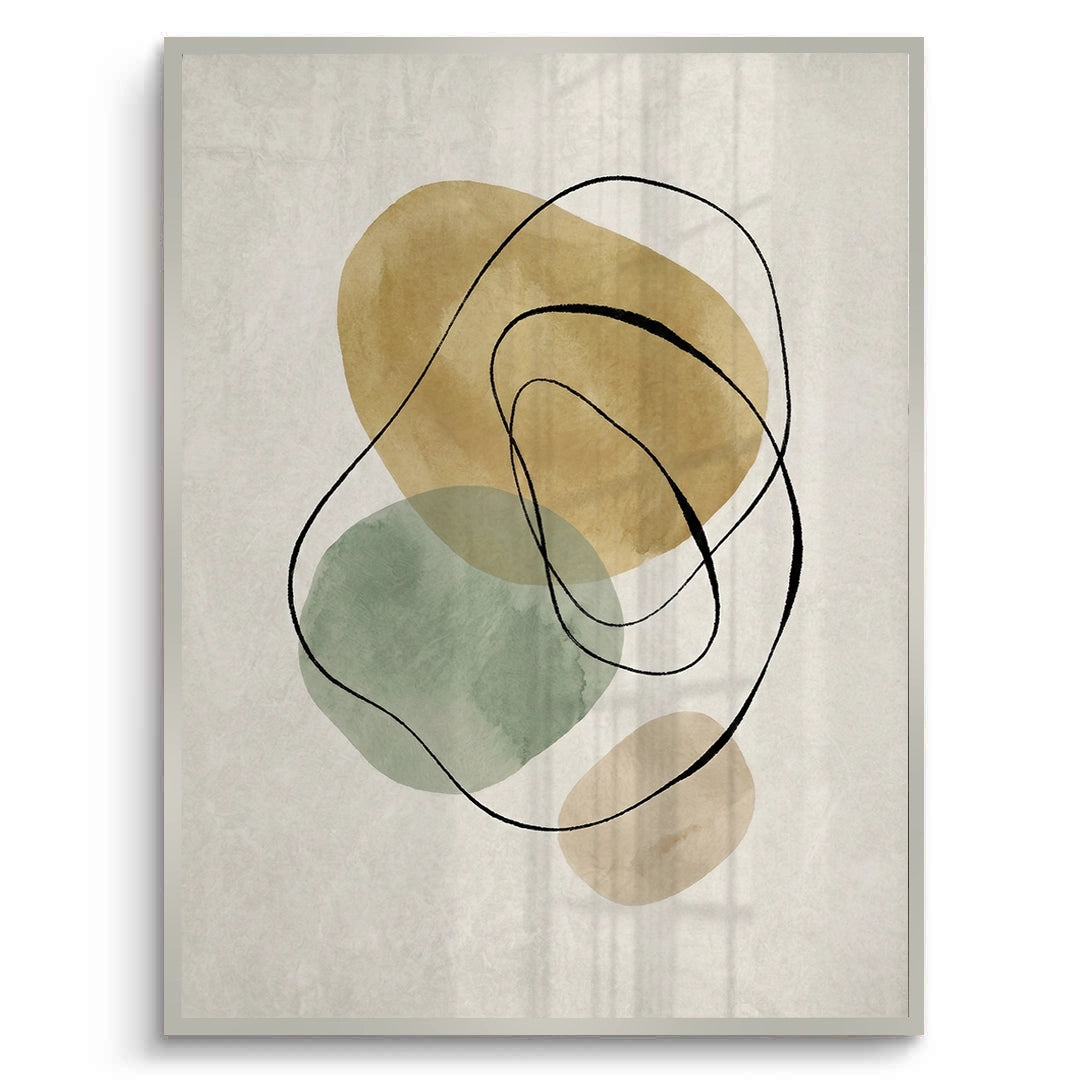 2Calming Neutral Abstract - Fine Art