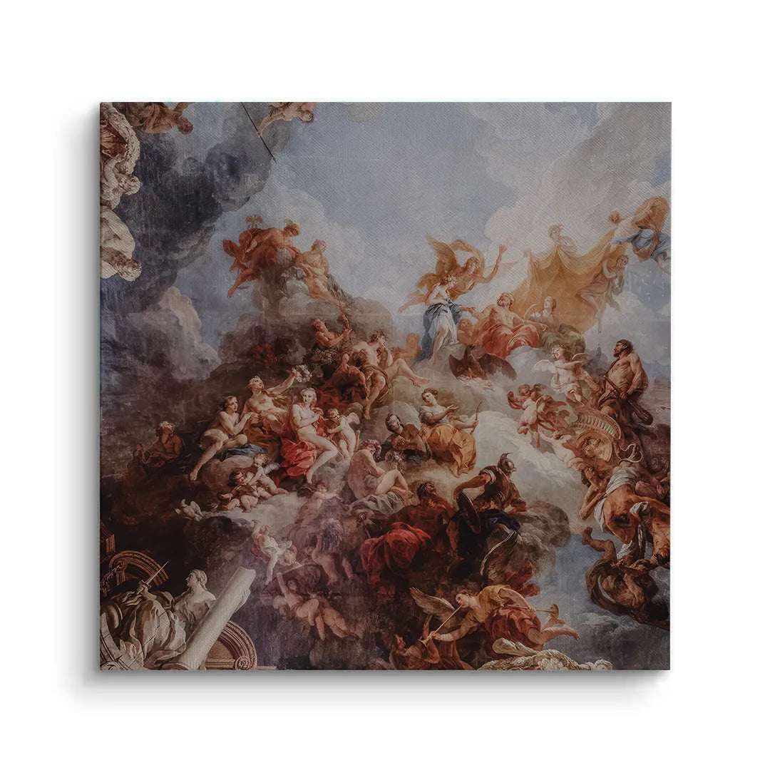 The Rococo Ceiling - Canvas - Jasmineart.ae