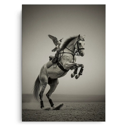 The Falconer_s Horse - Canvas