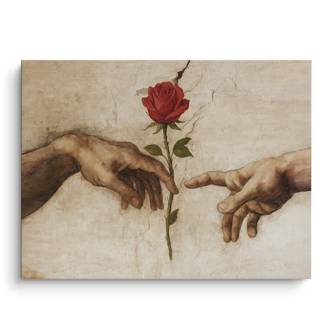 2The Creation of Adam - Canvas