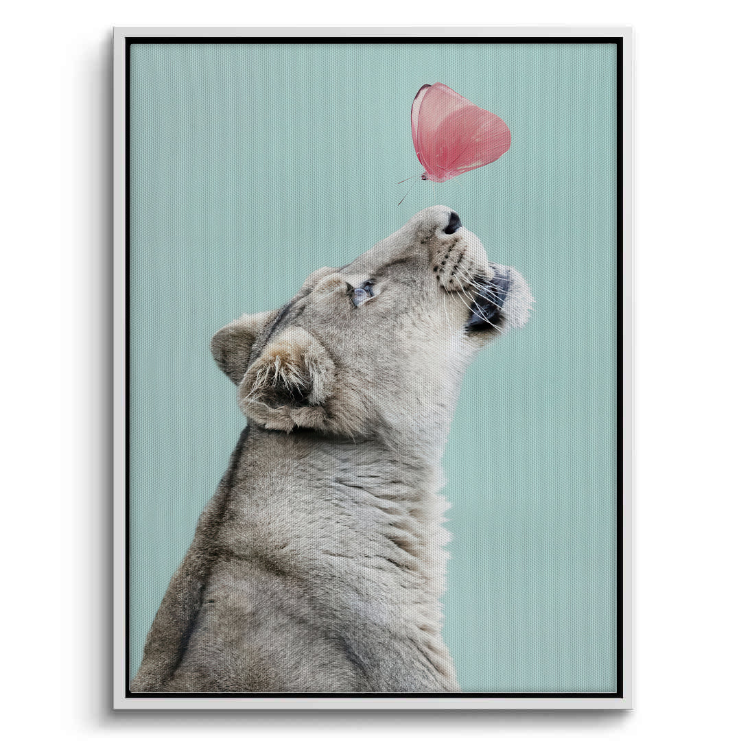 2Lion Cub Butterfly - Canvas