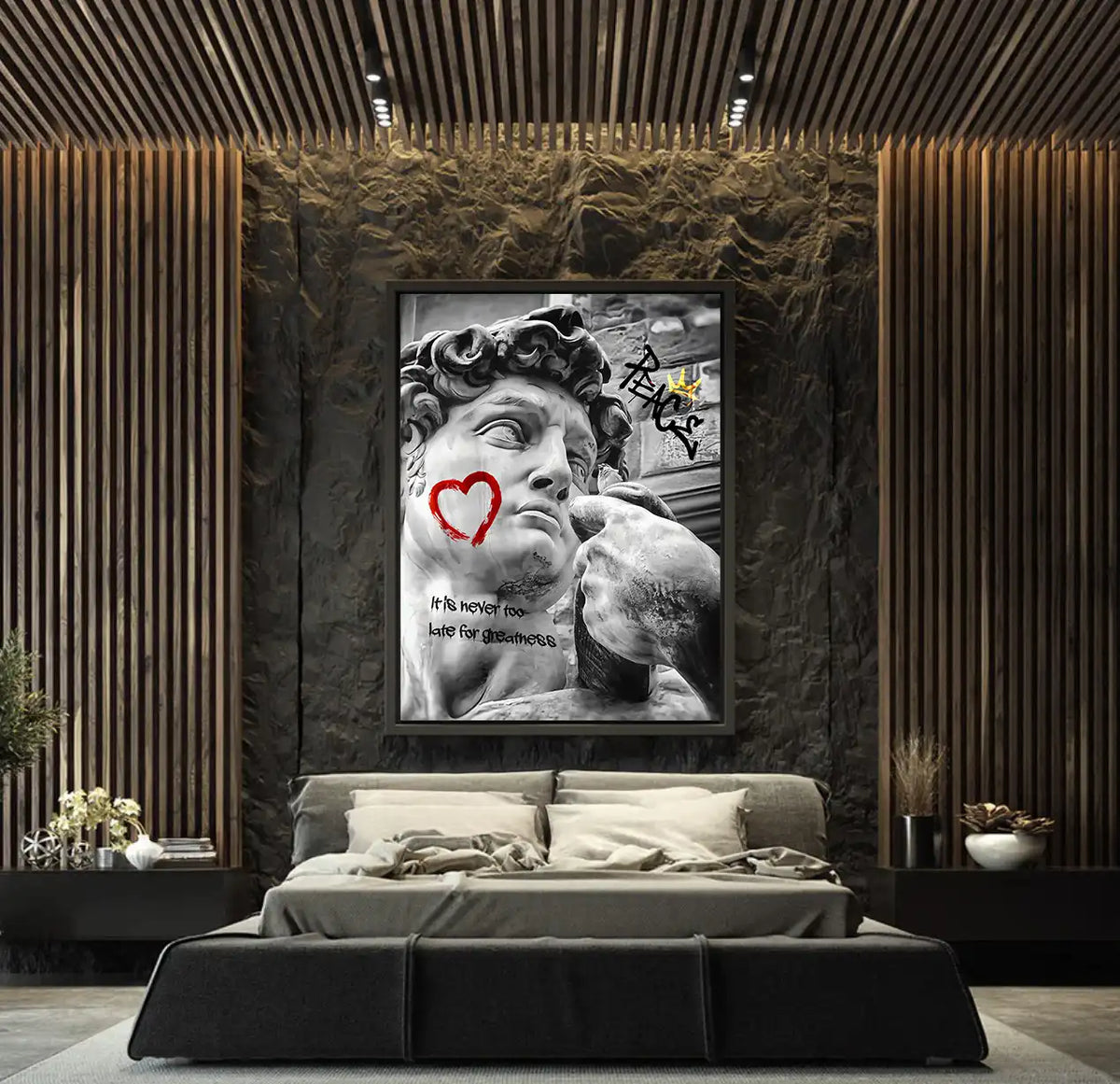 It Is Never Too Late - Canvas - Jasmineart.ae
