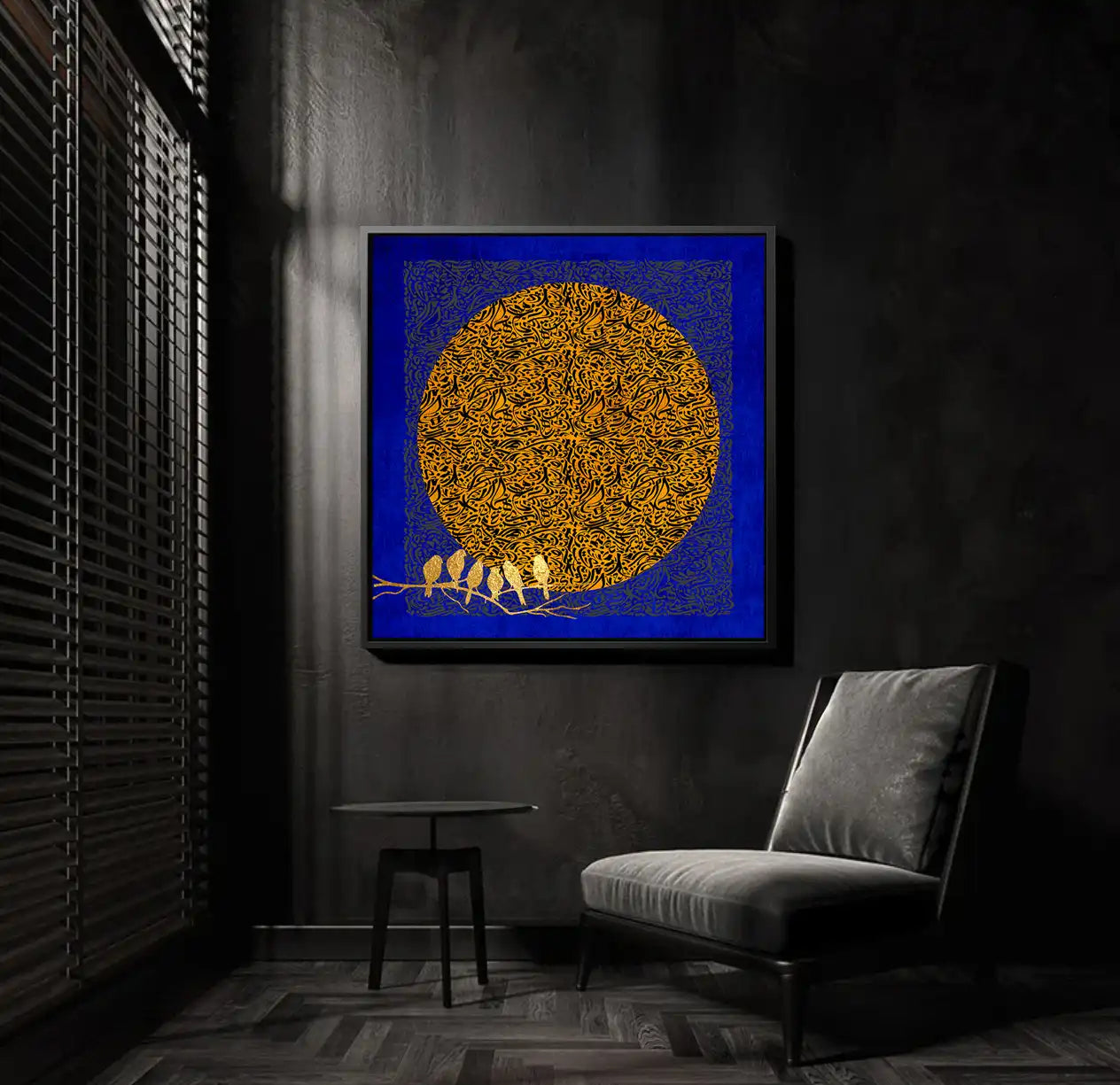 2Moon and Flock - Canvas