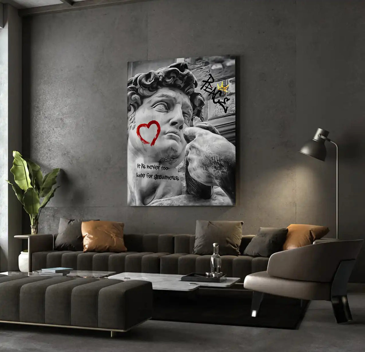 It Is Never Too Late - Canvas - Jasmineart.ae