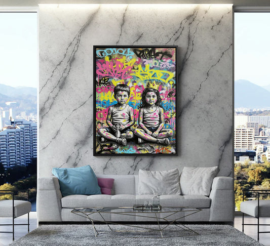 Graffiti Kingdom - canvas