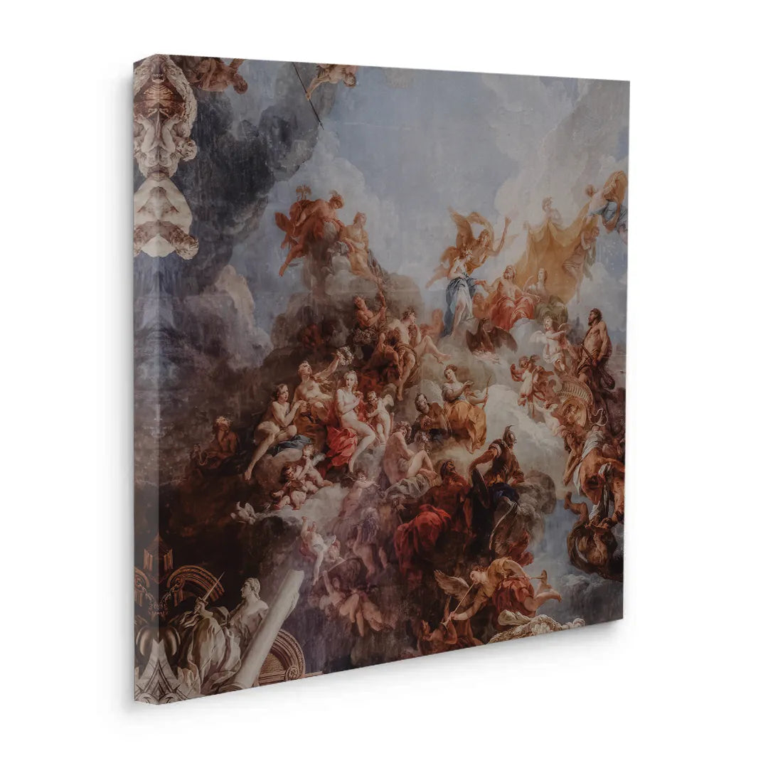 The Rococo Ceiling - Canvas - Jasmineart.ae