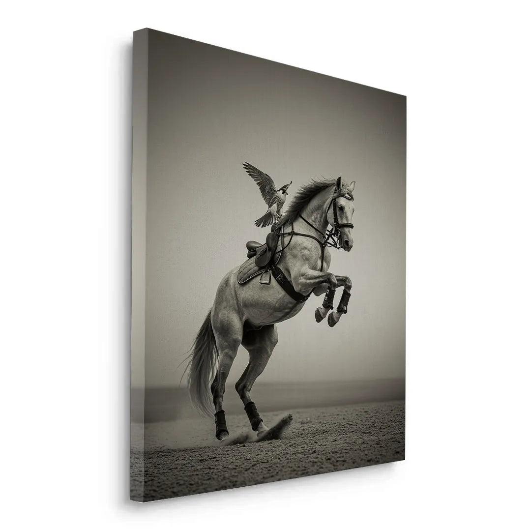 2The Falconer_s Horse - Canvas