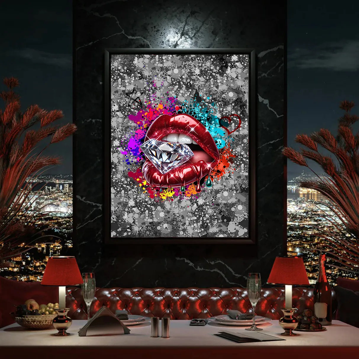 2Drip in Glamour - Canvas