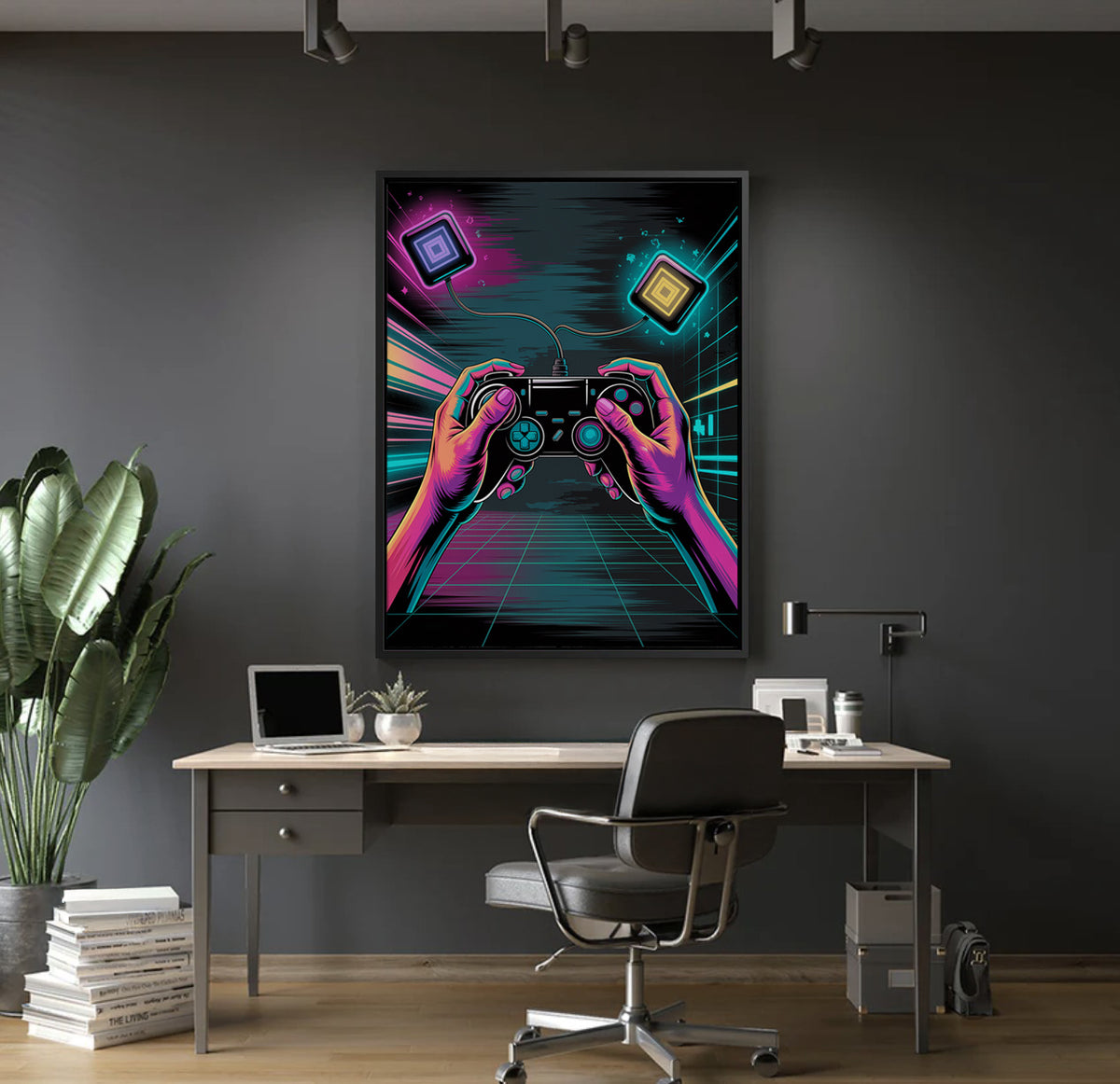 Cyberpunk - CANVAS - Jasmineart.ae