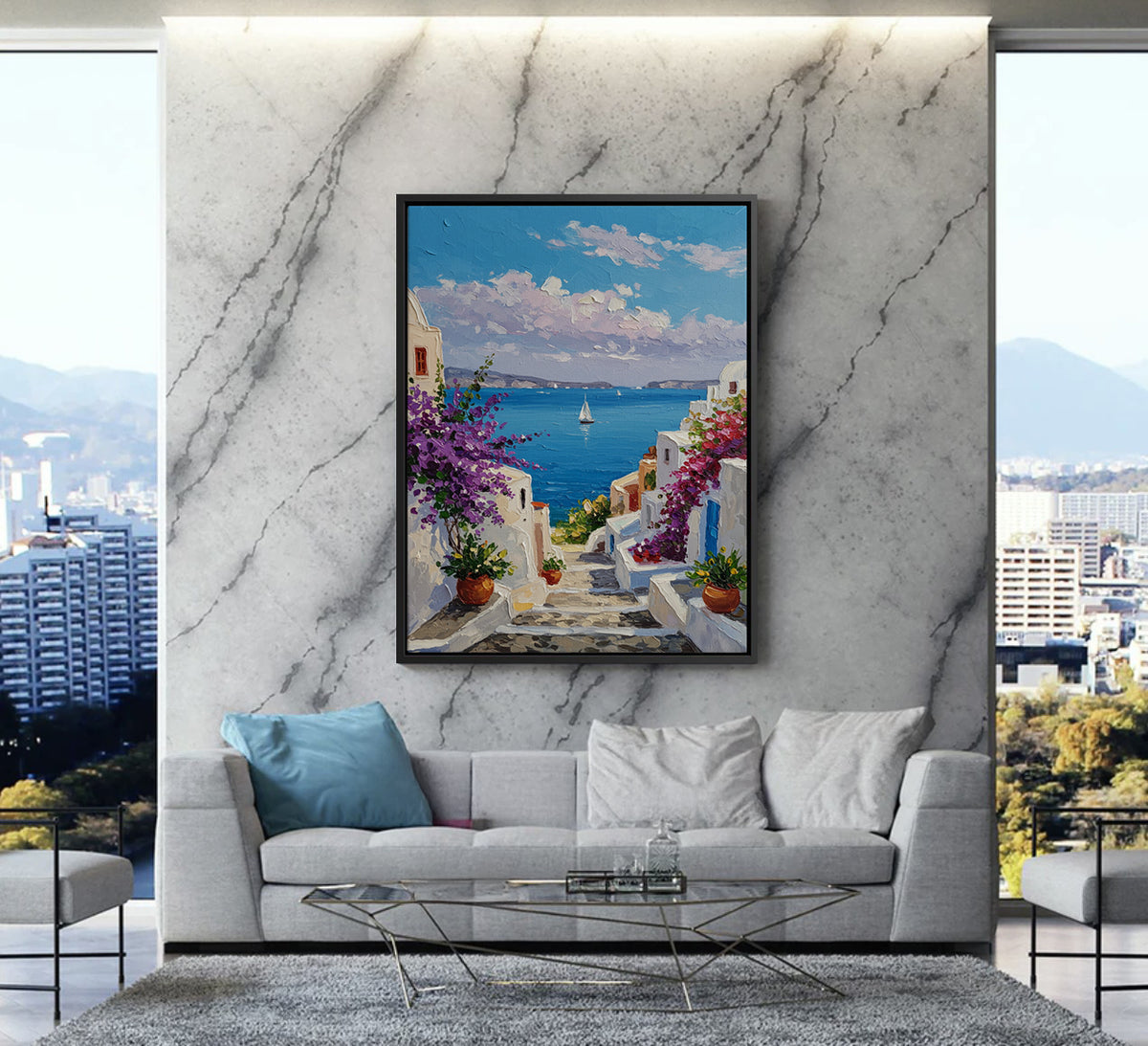 Pathway to Paradise - canvas - Jasmineart.ae