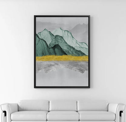 Emerald Horizons - canvas