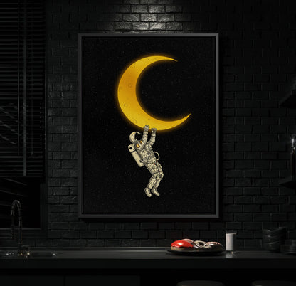 Midnight Orbit - canvas