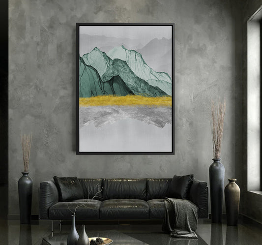 Emerald Horizons - canvas