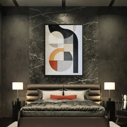 Structured Harmony - canvas