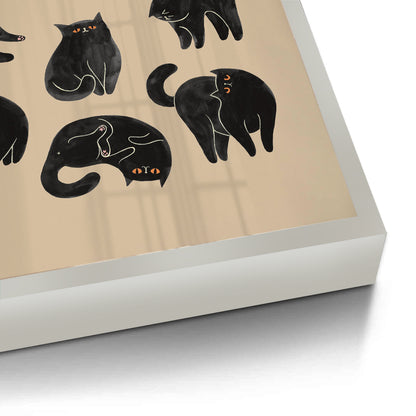 Cats in Poses - Fine Art