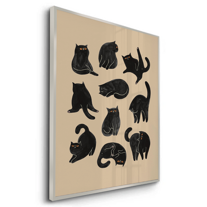 Cats in Poses - Fine Art