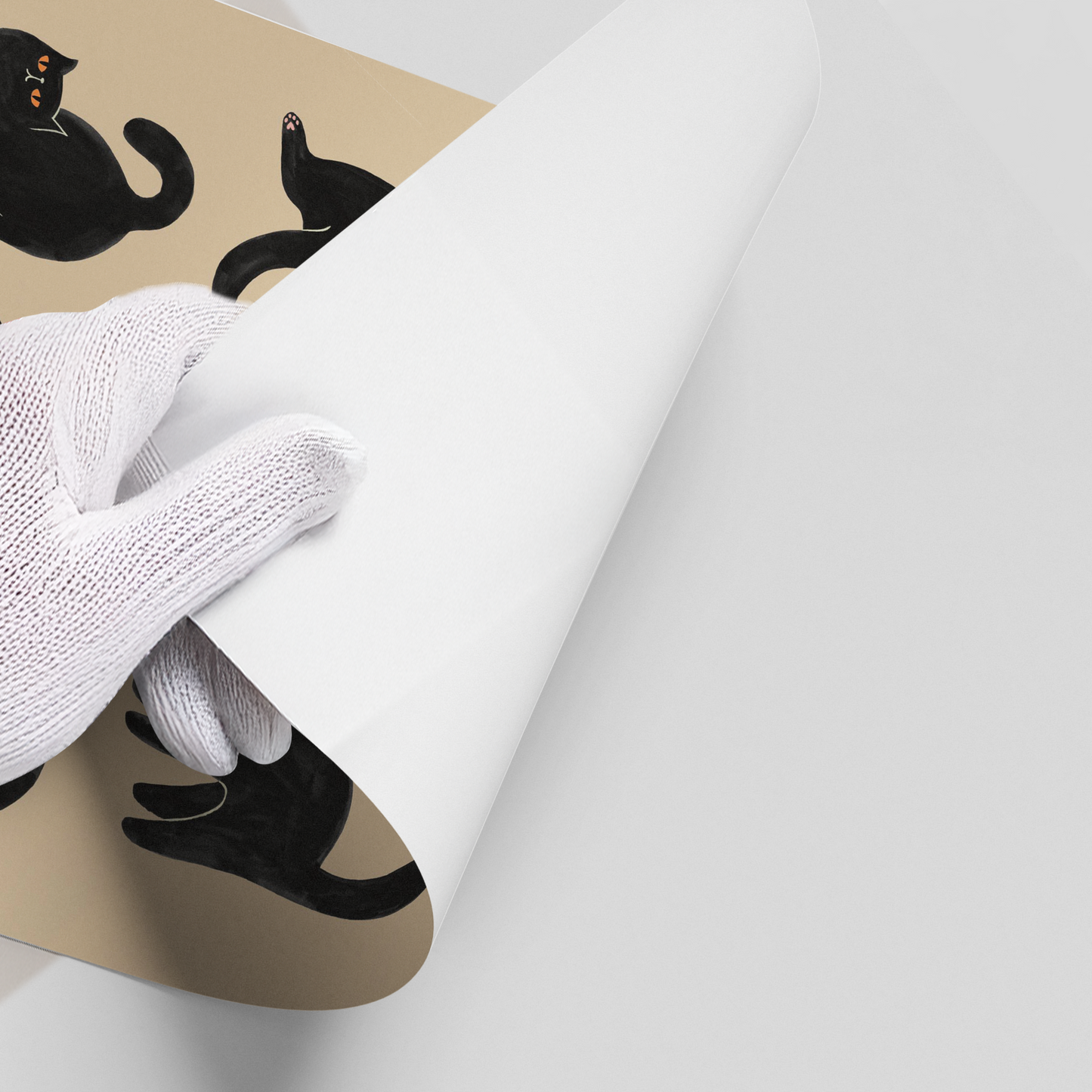 2Cats in Poses - Poster