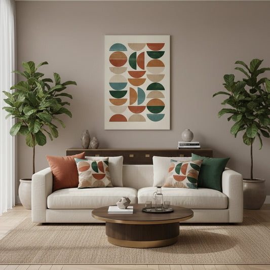 Century Modern Geometric - Canvas