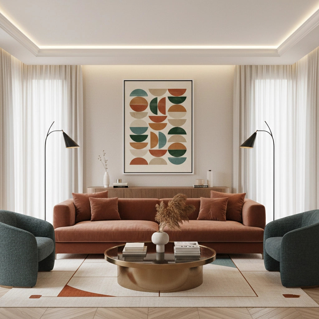 2Century Modern Geometric - Canvas