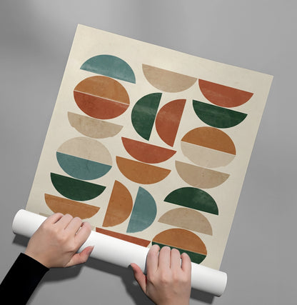 Century Modern Geometric - Poster