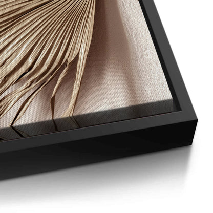 Champagne Tropical Leaf - Canvas