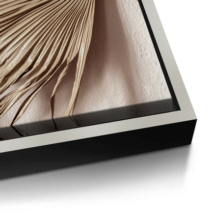 Champagne Tropical Leaf - Canvas