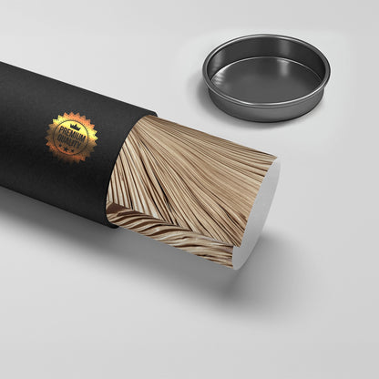 Champagne Tropical Leaf - Poster